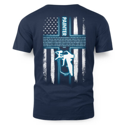 Painter Prayer Apparel – American Flag T-Shirt